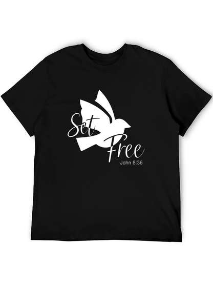 Camiseta Negra Set Free