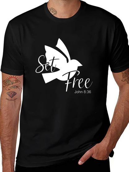 Camiseta Negra Set Free