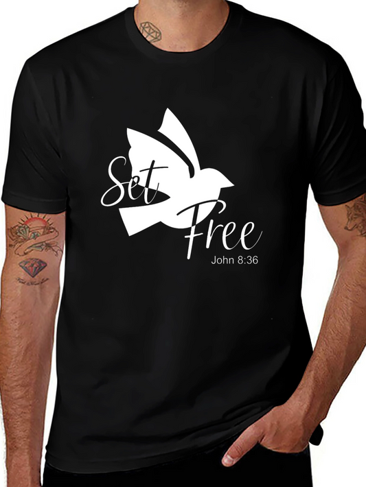 Camiseta Negra Set Free