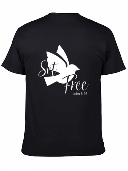 Camiseta Negra Set Free