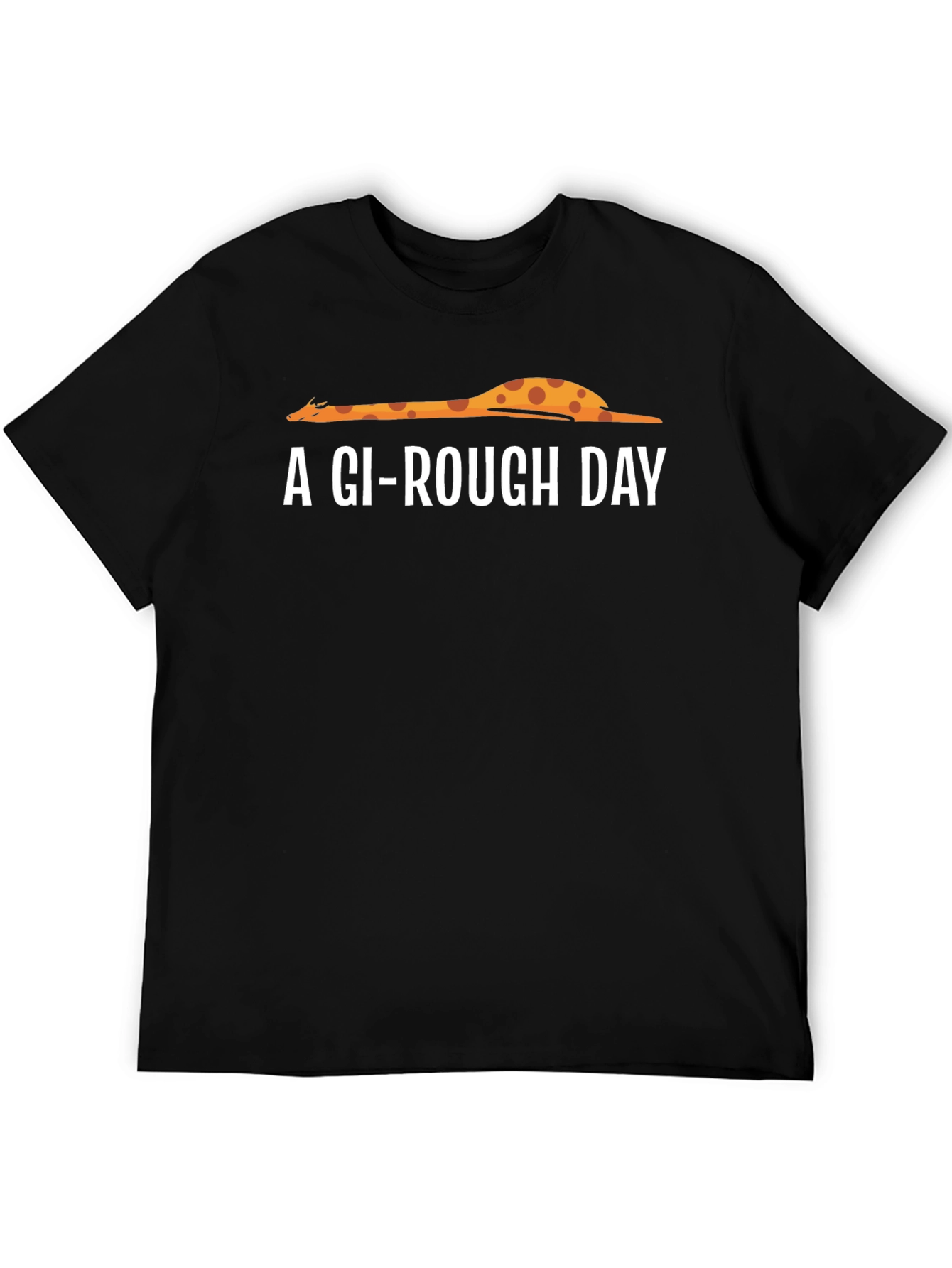 Camiseta Negra Un Día Gi-Rá Fico