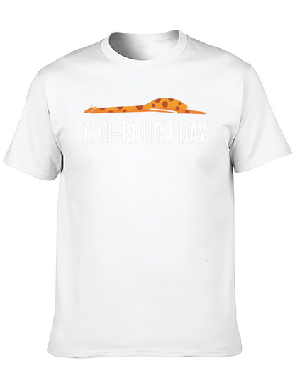 Camiseta Negra Un Día Gi-Rá Fico