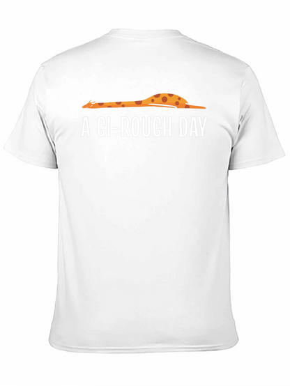Camiseta Negra Un Día Gi-Rá Fico