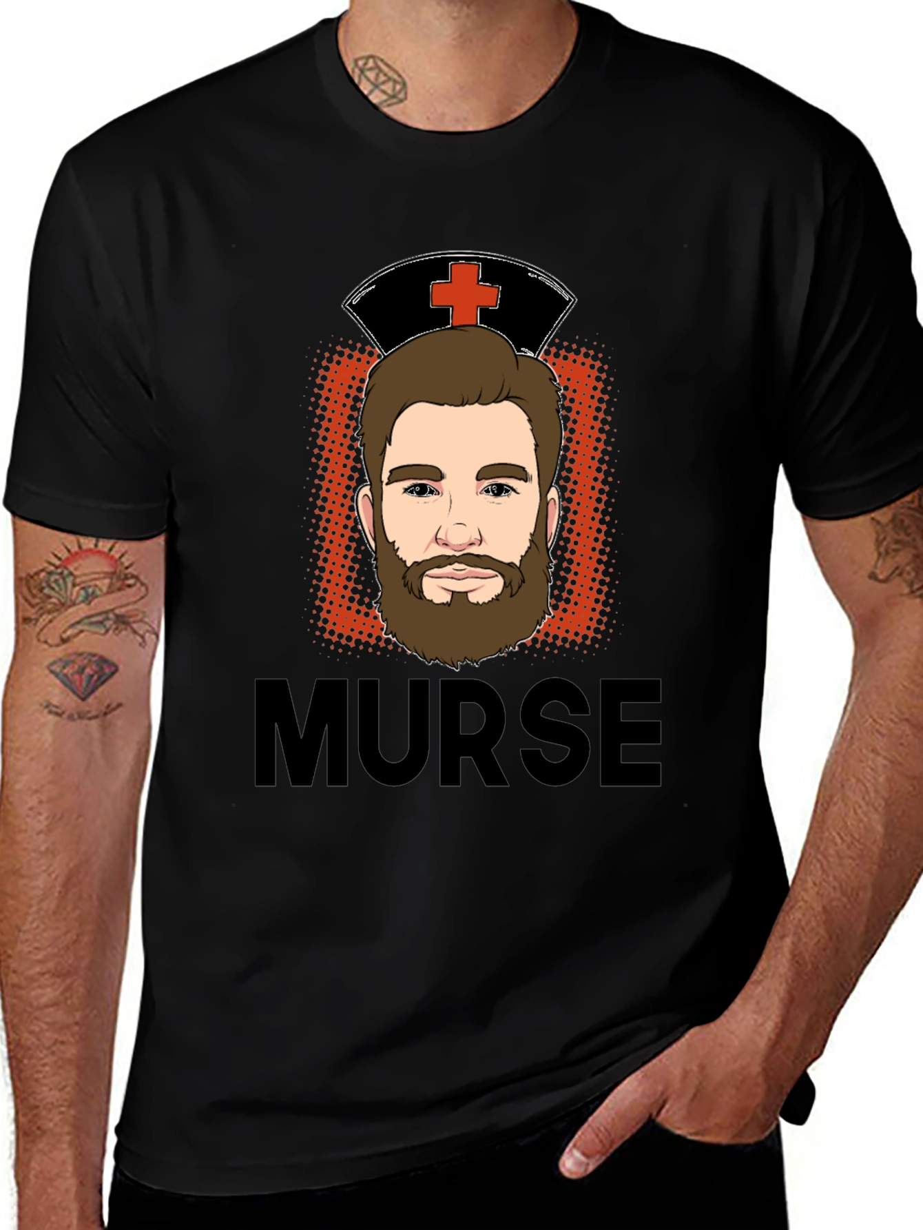 Camiseta Murse Hombre - Enfermero con Estilo