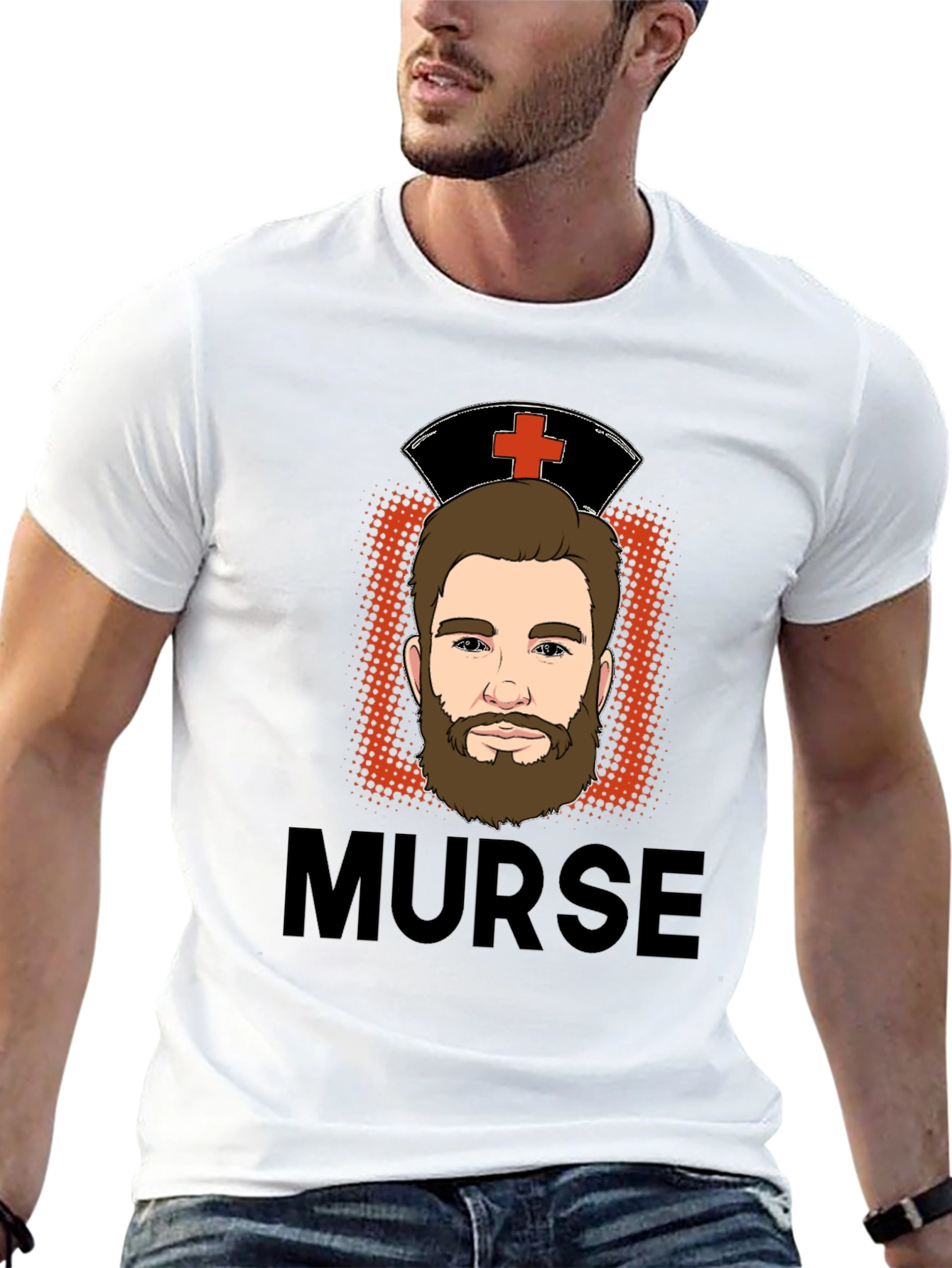 Camiseta Murse Hombre - Enfermero con Estilo
