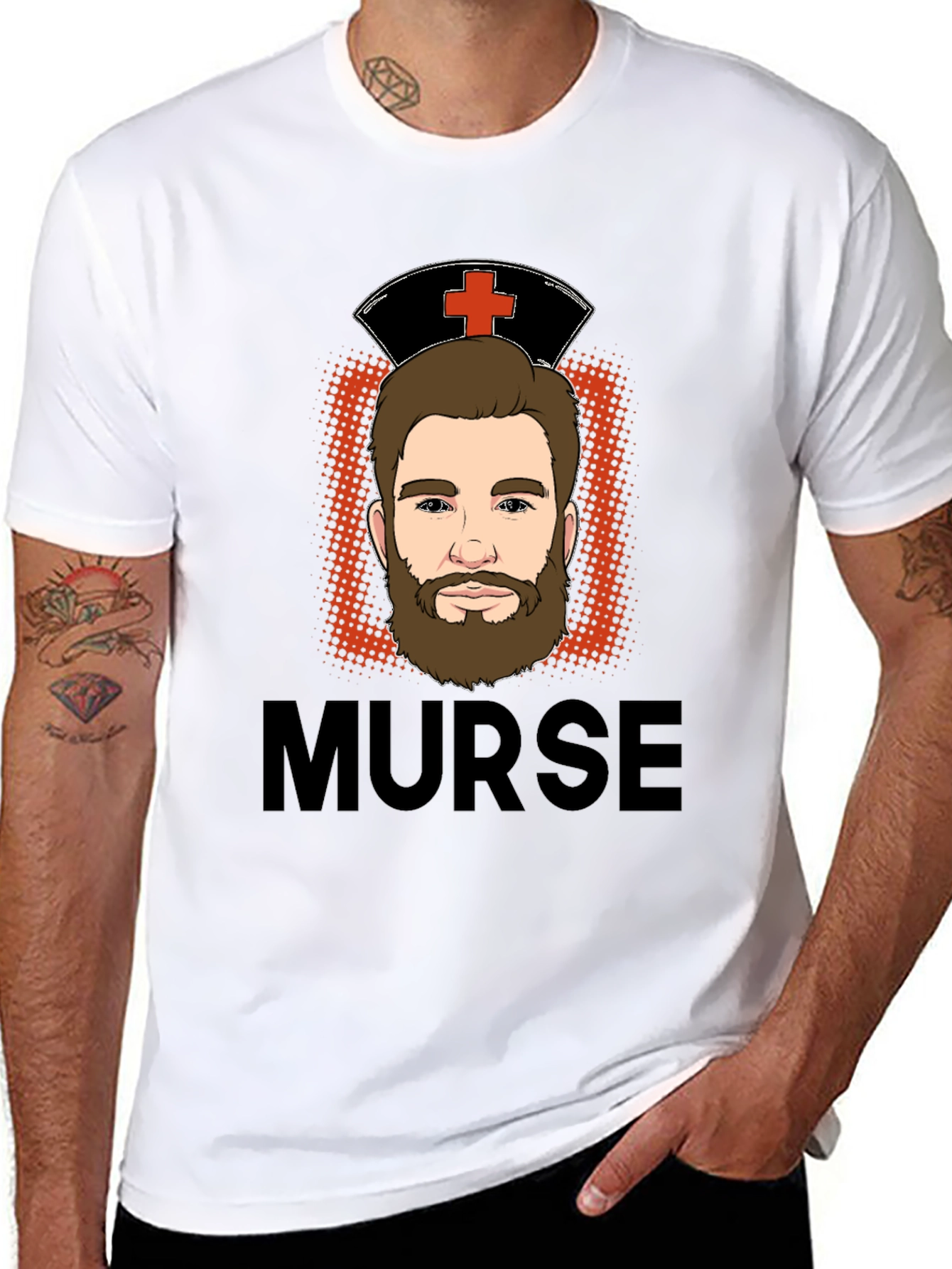 Camiseta Murse Hombre - Enfermero con Estilo