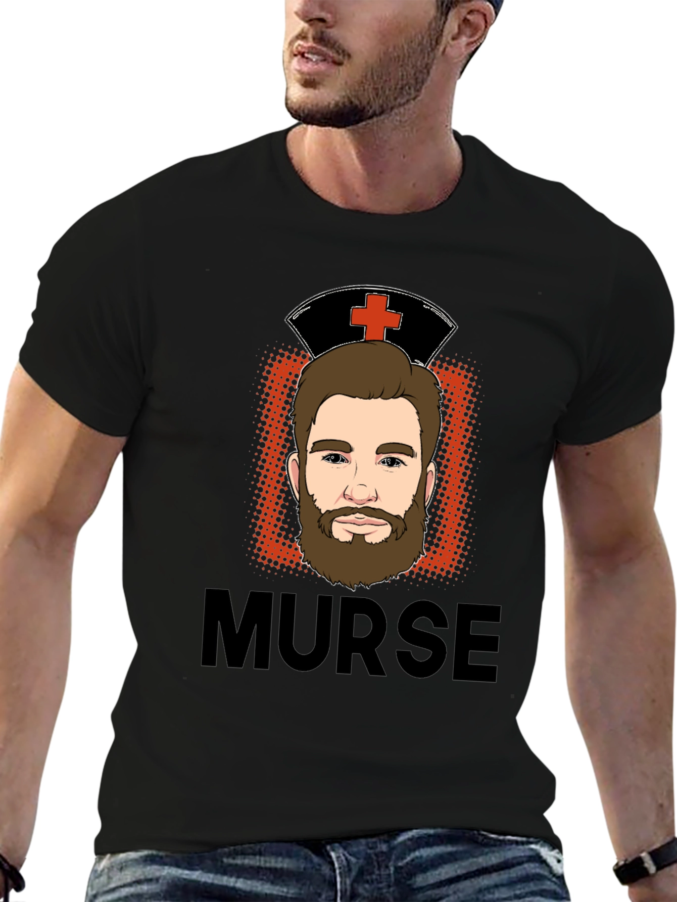 Camiseta Murse Hombre - Enfermero con Estilo