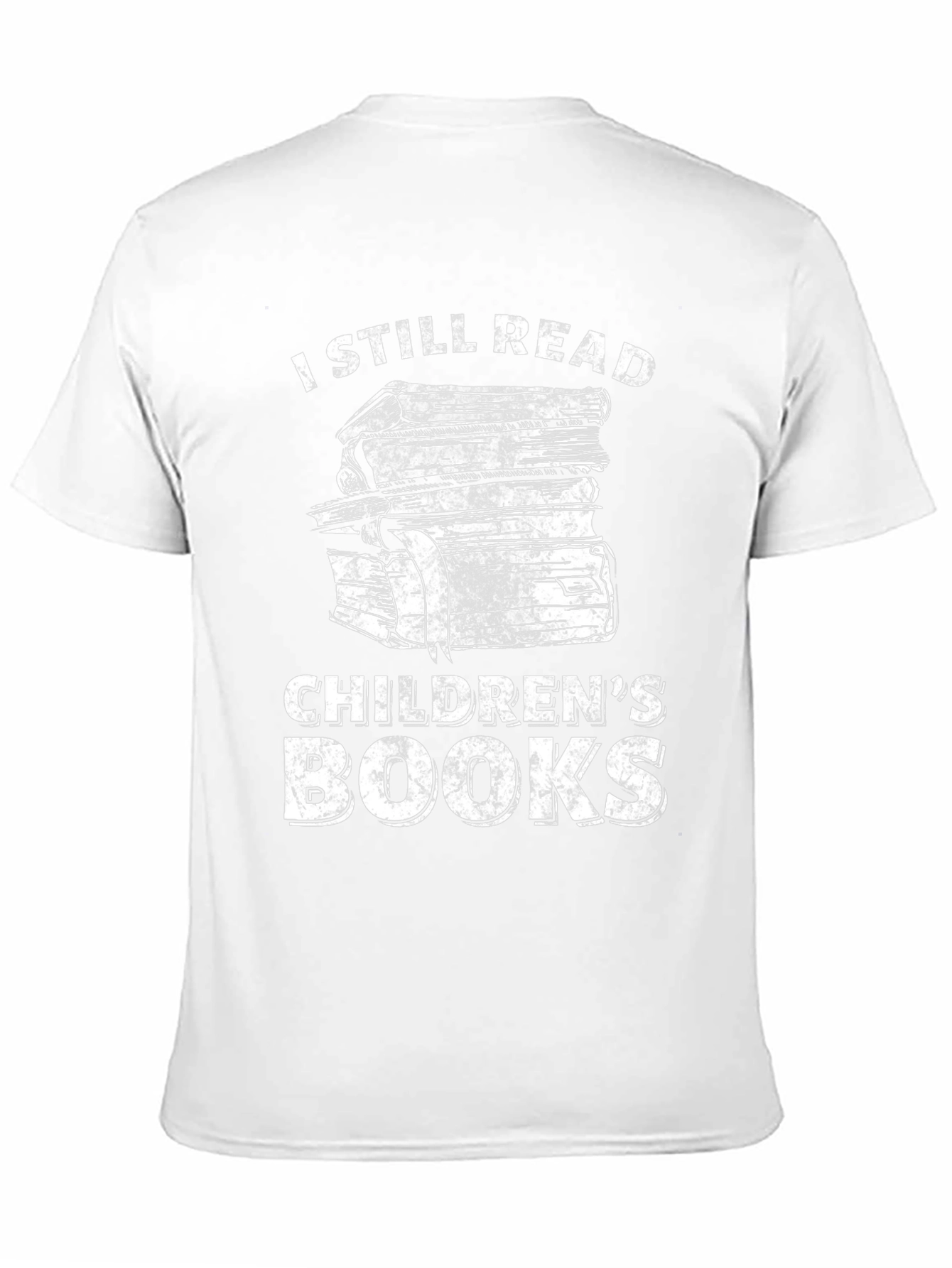 Camiseta Negra Aún Leo Libros Infantiles