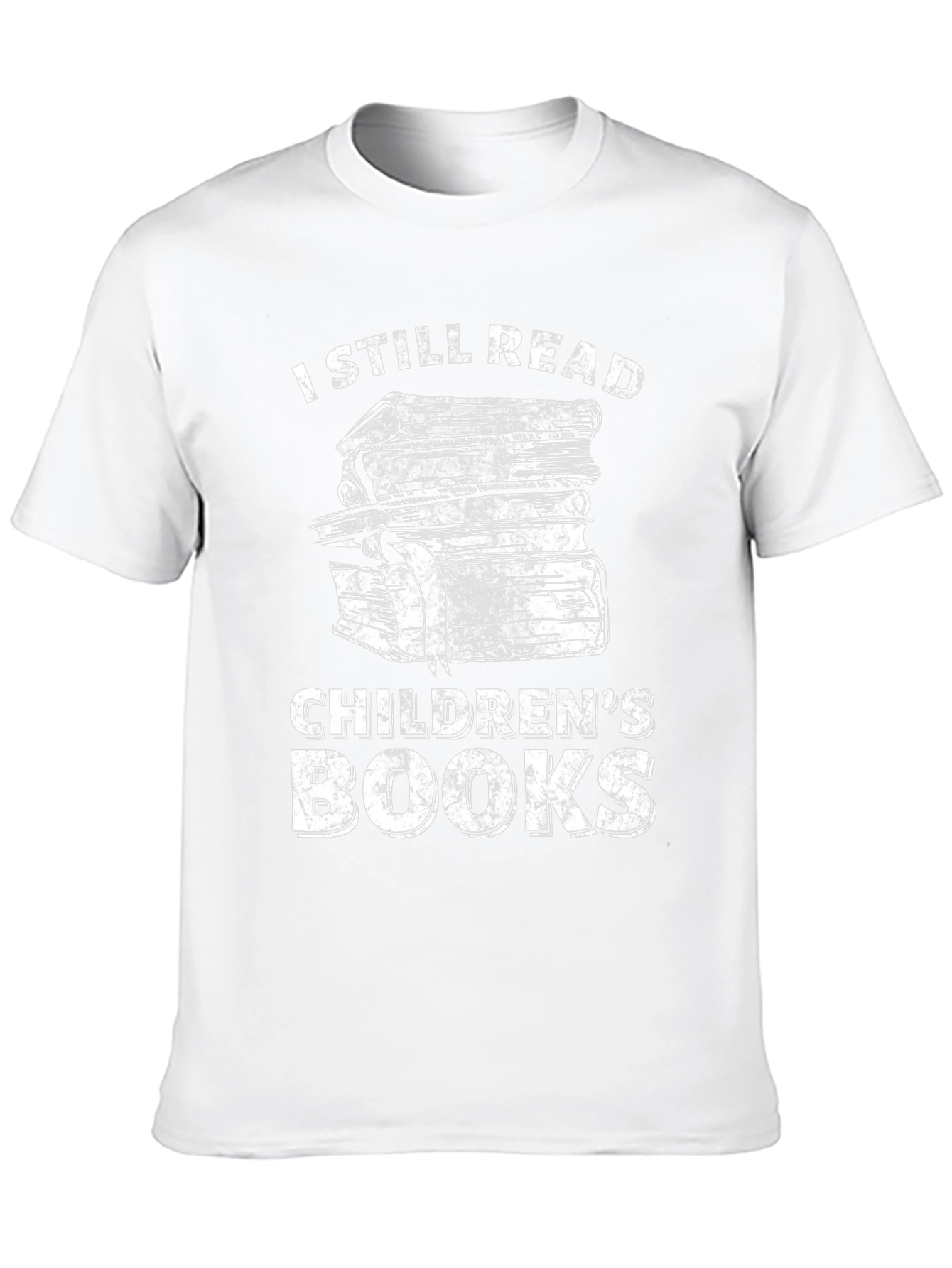 Camiseta Negra Aún Leo Libros Infantiles