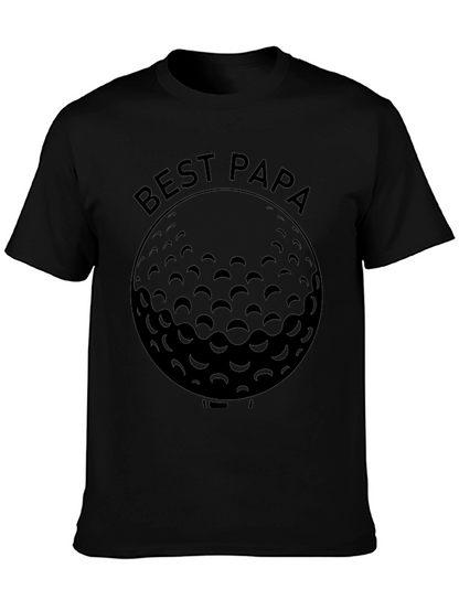 Camiseta Negra Best Papa Golf