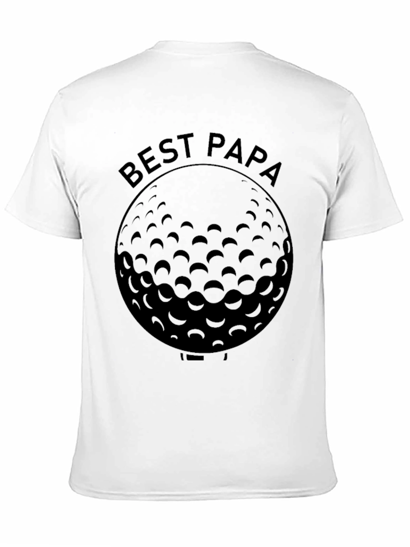 Camiseta Negra Best Papa Golf