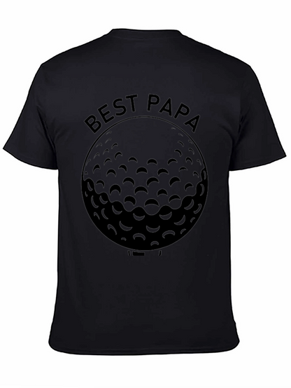 Camiseta Negra Best Papa Golf