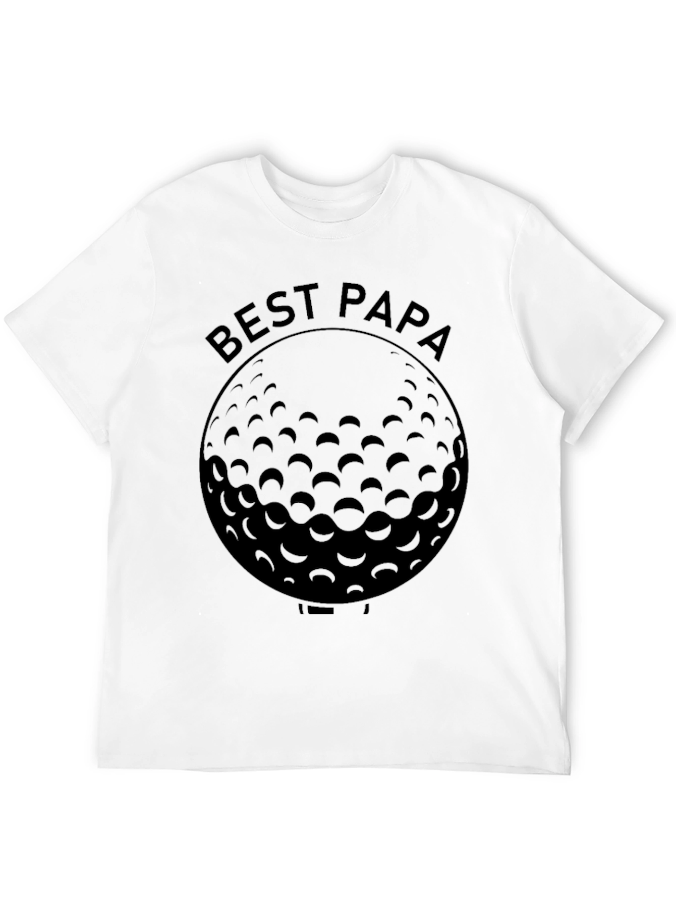 Camiseta Negra Best Papa Golf