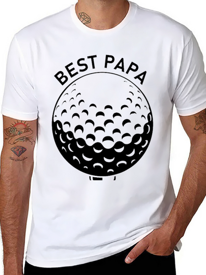 Camiseta Negra Best Papa Golf
