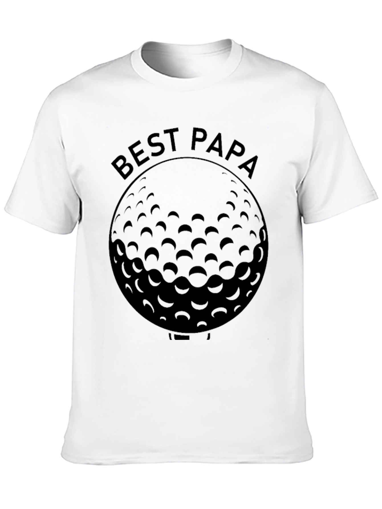 Camiseta Negra Best Papa Golf