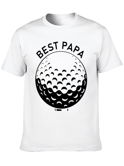 Camiseta Negra Best Papa Golf