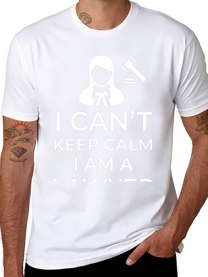 Camiseta I Cant Keep Calm I Am A Lawyer