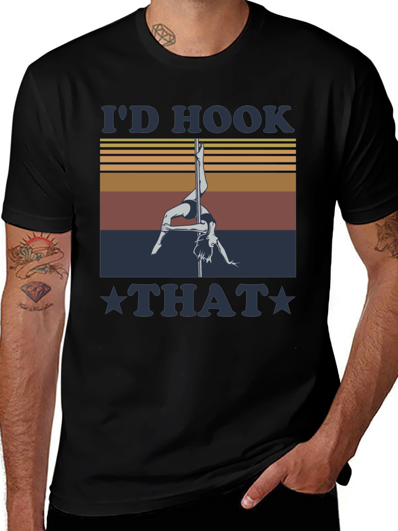 Camiseta con Diseño Id Hook That