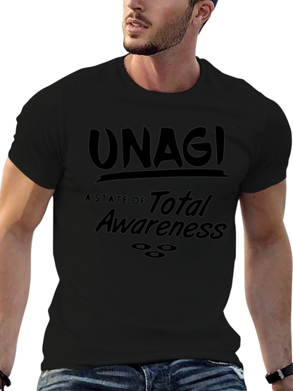 Camiseta Negra Unagi - Estado de Conciencia