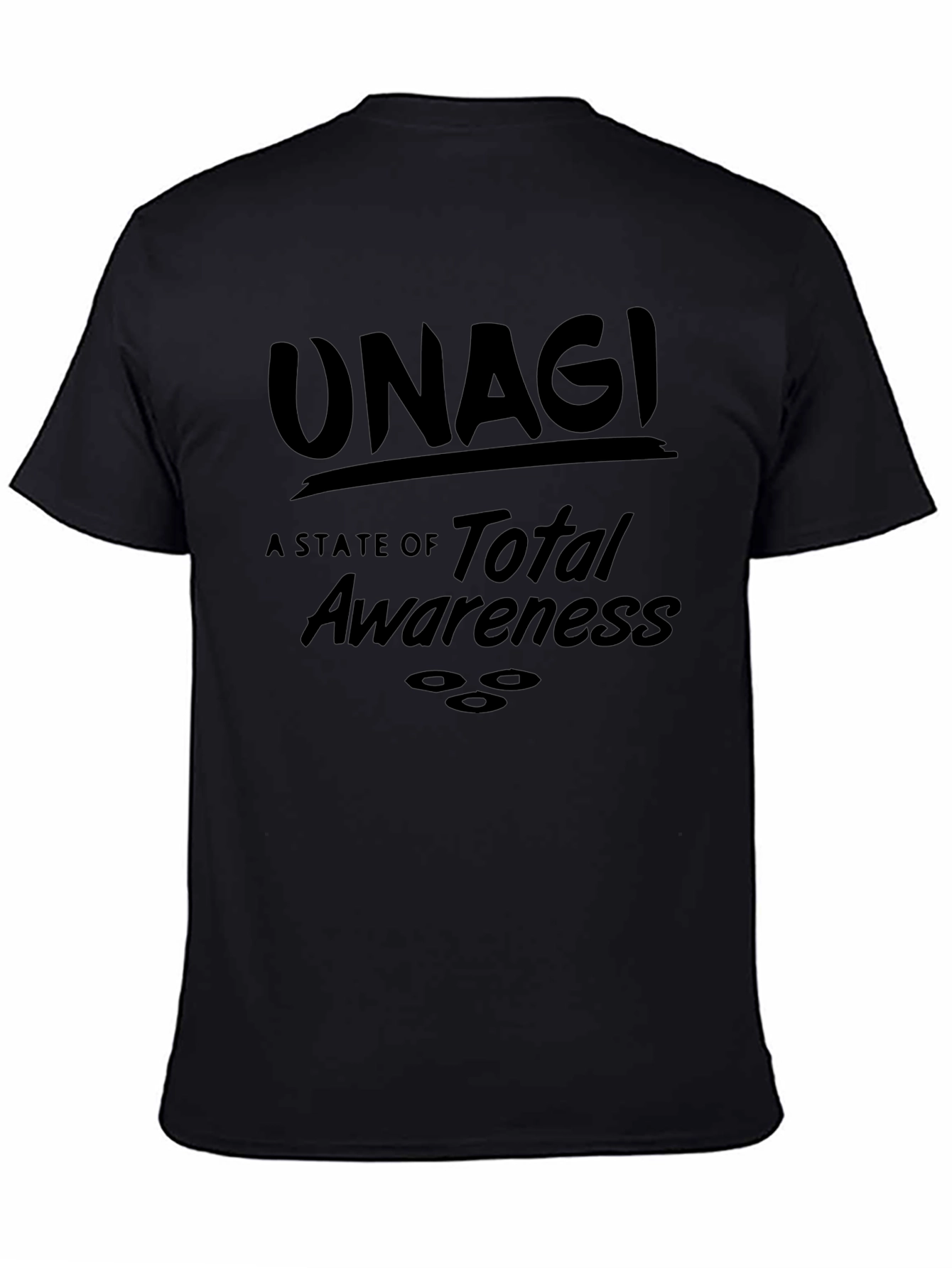 Camiseta Negra Unagi - Estado de Conciencia