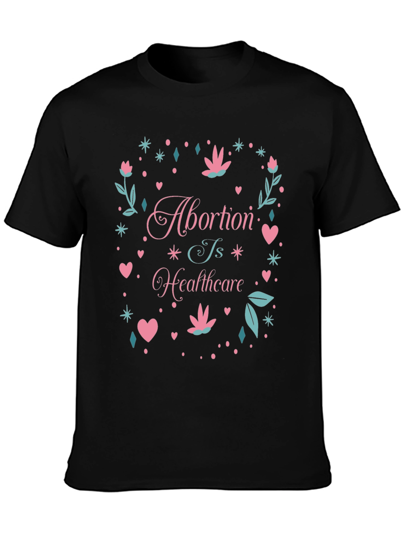 Camiseta Negra: Aborto es Cuidado de la Salud