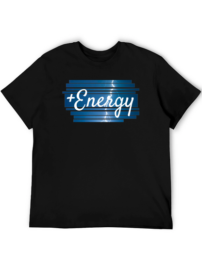 Camiseta Energía Positiva con Rayos - Diseño Único