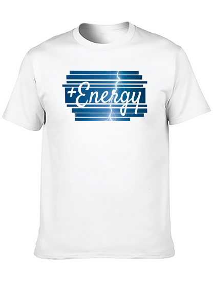 Camiseta Energía Positiva con Rayos - Diseño Único
