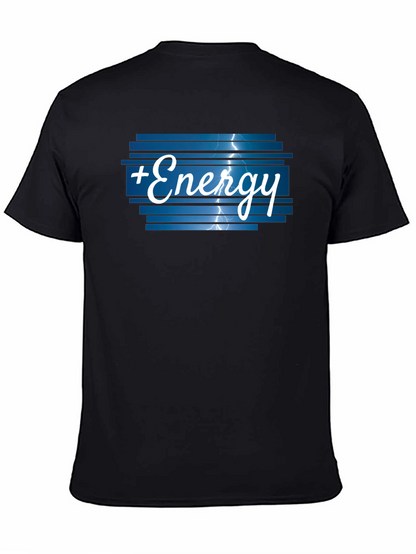 Camiseta Energía Positiva con Rayos - Diseño Único