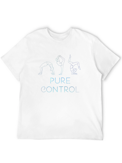 Camiseta Negra Pure Control Yoga