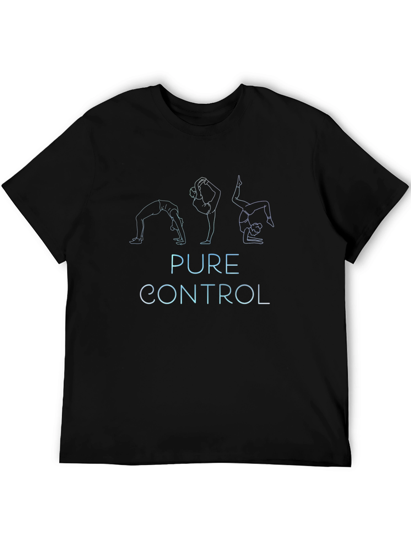 Camiseta Negra Pure Control Yoga