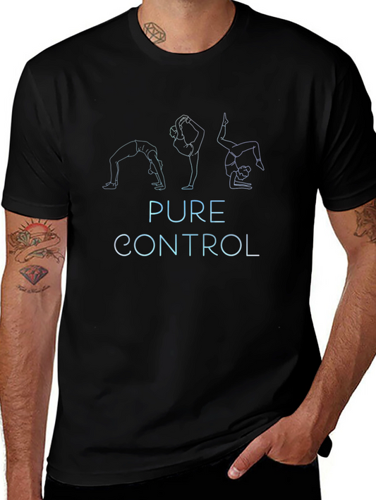 Camiseta Negra Pure Control Yoga