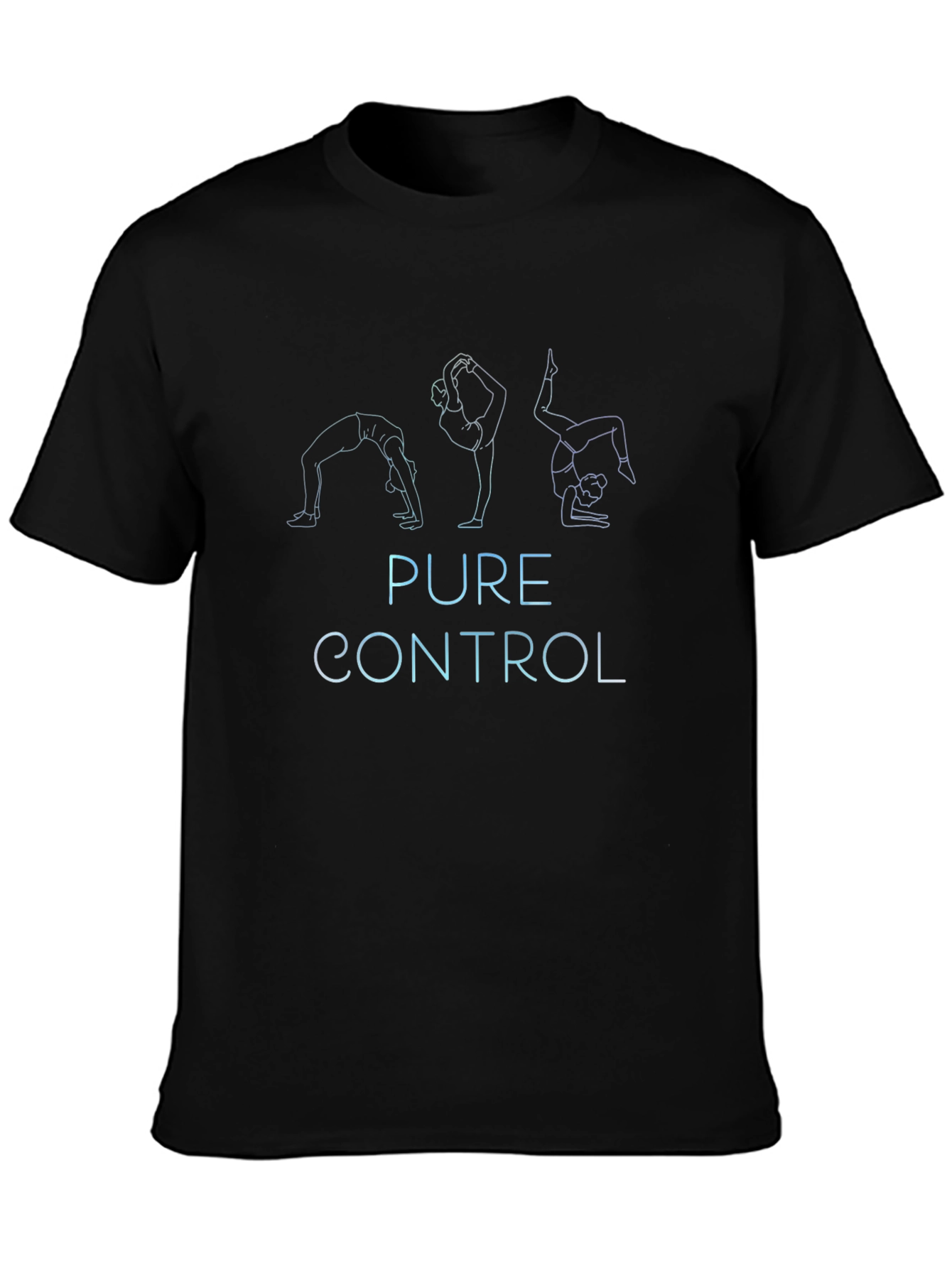 Camiseta Negra Pure Control Yoga
