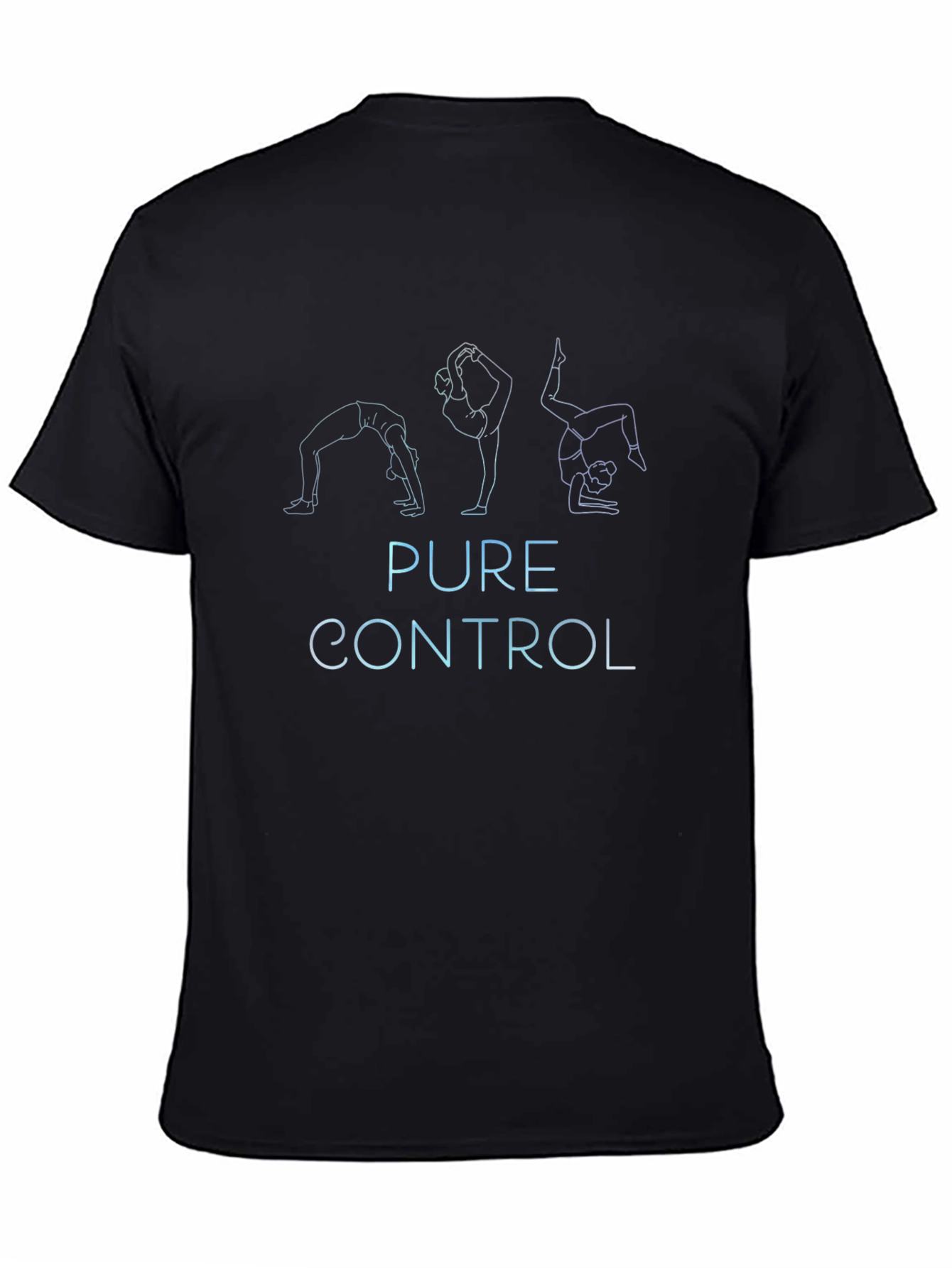 Camiseta Negra Pure Control Yoga