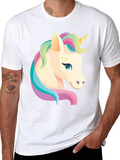 Camiseta Negra Unicornio Mágico