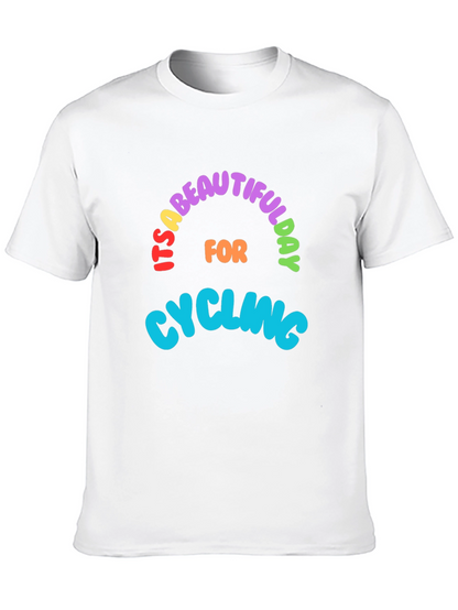 Camiseta Negra Ciclismo Día Hermoso