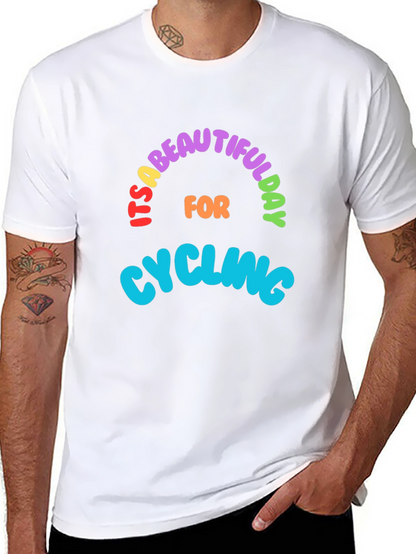 Camiseta Negra Ciclismo Día Hermoso