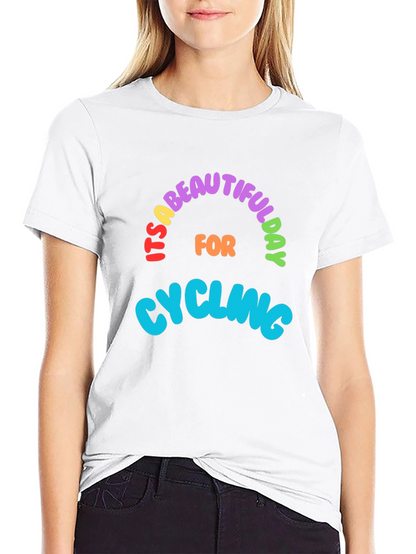 Camiseta Negra Ciclismo Día Hermoso