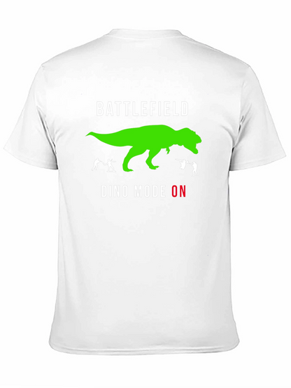 Camiseta Negra Battlefield - Modo Dino Activado