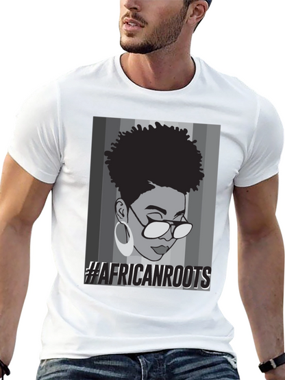 Camiseta Negra #AfricanRoots