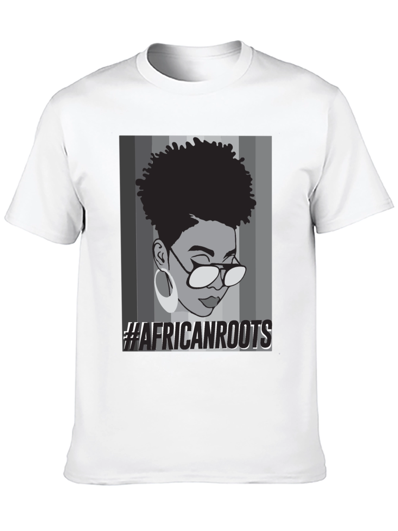 Camiseta Negra #AfricanRoots