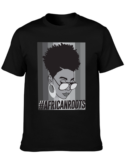 Camiseta Negra #AfricanRoots