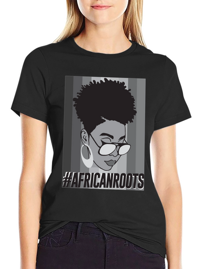 Camiseta Negra #AfricanRoots