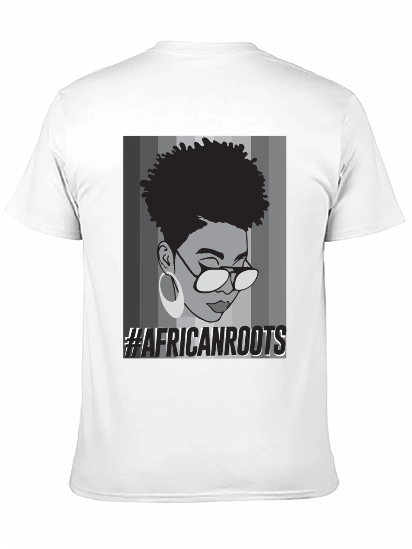 Camiseta Negra #AfricanRoots