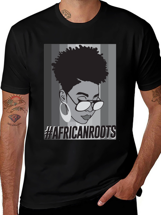 Camiseta Negra #AfricanRoots