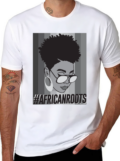 Camiseta Negra #AfricanRoots