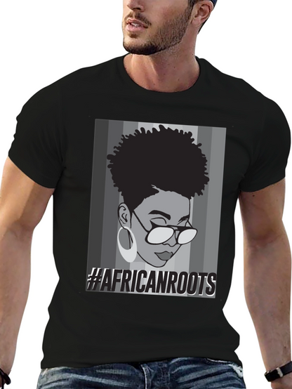 Camiseta Negra #AfricanRoots