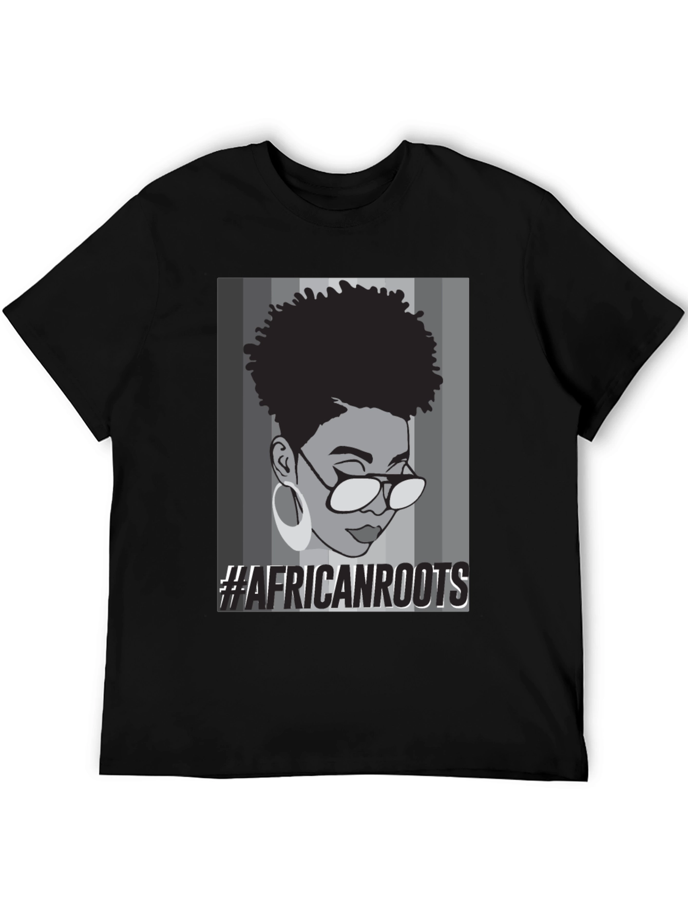 Camiseta Negra #AfricanRoots