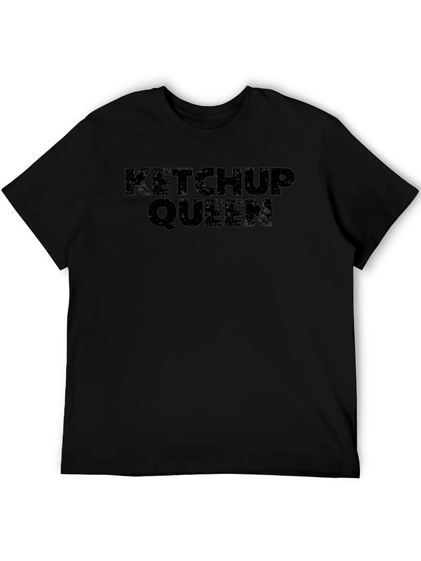 Camiseta Negra Ketchup Queen