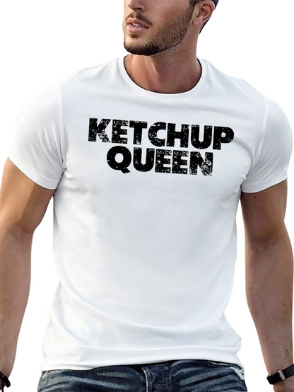Camiseta Negra Ketchup Queen