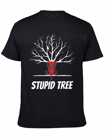 Camiseta Árbol Estúpido para Disc Golf